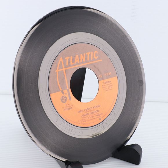 Julian Lennon – Valotte / Well I Don't Know 1984 45 rpm 7" Vinyl Record 7-89609 - Picture 8 of 8